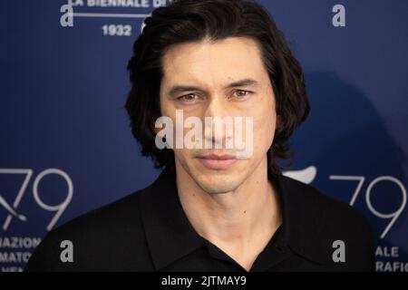 Lido Di Venezia, Italien, 31/08/2022, Adam Driver nimmt an der Fotozelle für „White Noise“ beim Internationalen Filmfestival Venedig 79. am 31. August 2022 in Venedig, Italien, Teil. ©Foto: Cinzia Camela. Stockfoto