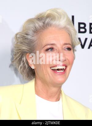 Emma Thompson beim Tribeca Film Festival - 'Good luck to you, Leo Grande' Premiere im SVA Theater am 15. Juni 2022 in New York City, NY ©Steven Bergman/AFF-USA.COM Stockfoto