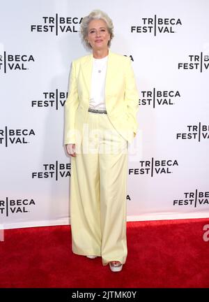 Emma Thompson beim Tribeca Film Festival - 'Good luck to you, Leo Grande' Premiere im SVA Theater am 15. Juni 2022 in New York City, NY ©Steven Bergman/AFF-USA.COM Stockfoto