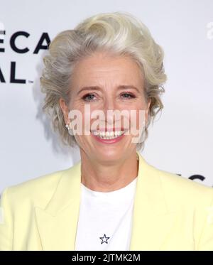 Emma Thompson beim Tribeca Film Festival - 'Good luck to you, Leo Grande' Premiere im SVA Theater am 15. Juni 2022 in New York City, NY ©Steven Bergman/AFF-USA.COM Stockfoto