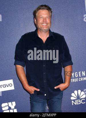 Blake Shelton nimmt an der NBCUniversal 2022 im Vorfeld Teil, die am 16. Mai 2022 in New York City, NY, im Mandarin Oriental Hotel stattfand ©Steven Bergman/AFF-USA.COM Stockfoto