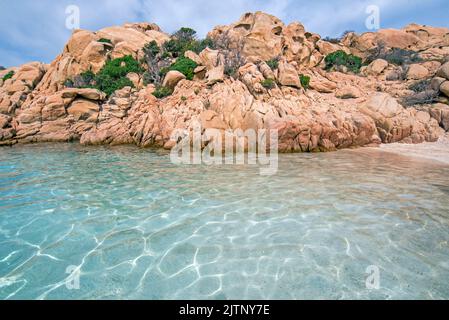 Cala Coticchio, isola Caprera, Parco Nazionale Arcipelago di La Maddalena, Sardegna Stockfoto