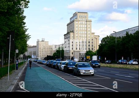 Berlin , Café Moskau, Karl-Marx-Allee, 29.08.2022 Stockfoto