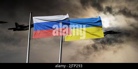 ukraine russland Konflikt 2022 Eskalation Stockfoto