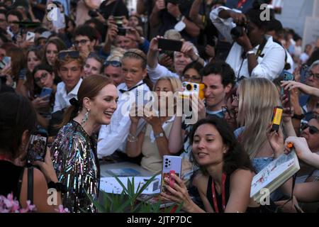 Julianne Moore beim 79. International Film Festival Stockfoto