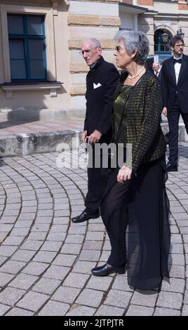 Gönner, Bayreuther Opernfestspiele 2022, Bayern, Deutschland Stockfoto