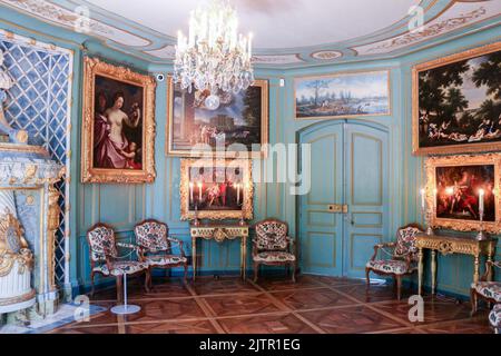 Das Schloss VON VOLTAIRE in LA FERNEY-VOLTAIRE Stockfoto