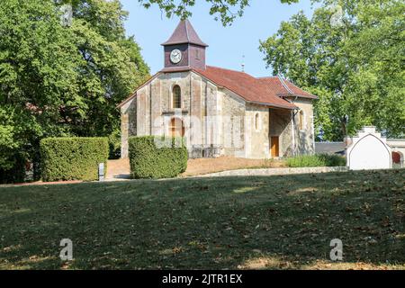 Schloss VON VOLTAIRE in LA FERNEY-VOLTAIRE : die Kapelle Stockfoto