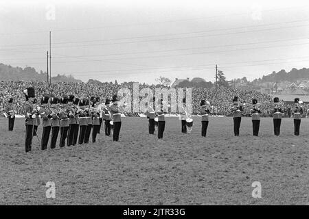 Llanelli RFC vs New Zealand All Blacks (31/10/72) - Stockfoto