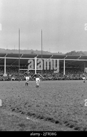 Llanelli RFC vs New Zealand All Blacks (31/10/72) - Stockfoto