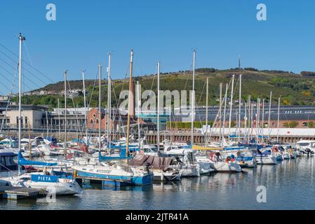 Swansea Marina Mai 2015 Stockfoto