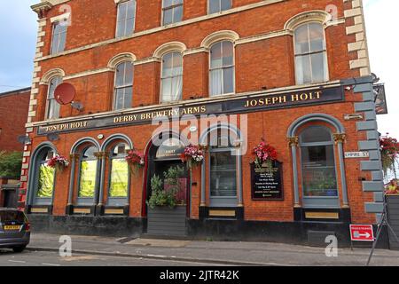 Holt Derby Brewery Arms, Empire St, Cheetham Hill, Manchester, England, UK, M3 1JA Stockfoto