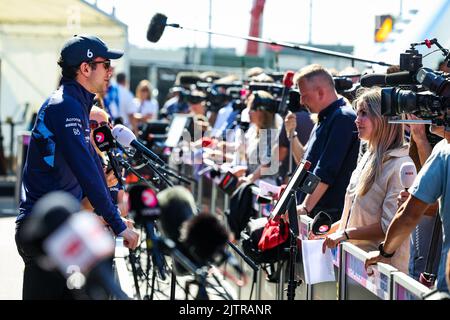 LATIFI Nichola (CAN), Williams Racing FW44, Portrait während der Formel 1 Heineken Dutch Grand Prix 2022, 15. Runde der FIA Formel 1 Weltmeisterschaft 2022 vom 2. Bis 4. September 2022 auf dem Zandvoort Circuit, in den Niederlanden, Belgien - Foto Florent Gooden / DPPI Stockfoto