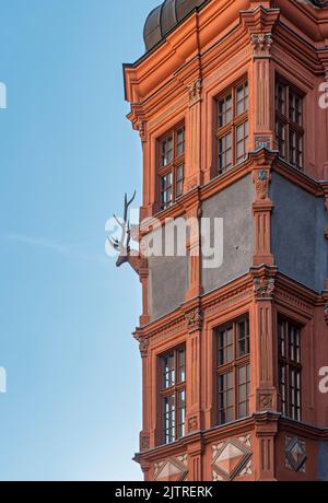 Schönhof (Schönhof) Gebäude des Schlesischen Museums, Görlitz (Görlitz), Deutschland Stockfoto