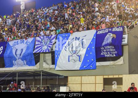 samba-Schule portela in Rio de Janeiro, Brasilien - 1. Februar 2015: samba-Schule portela bei einer Probe vor dem Karneval in rio de janeiro. Stockfoto