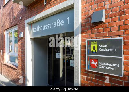 Bürgerbüro und Standesamt Cuxhaven Stockfoto