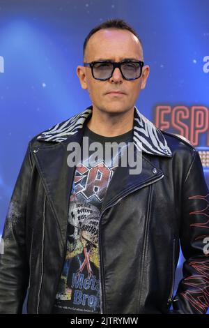 Madrid, Spanien. 01. September 2022. Risto Mejide nimmt an der 'Got Talent 8' in den Mediaset Studios in Madrid Teil. Kredit: SOPA Images Limited/Alamy Live Nachrichten Stockfoto