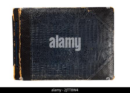 Ein altes Albumcover im Retro-Stil, isoliert auf weißem Ausschnitt Stockfoto