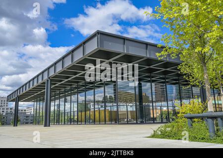 Neue Nationalgalerie, Potsdamer Straße, Mitte, Berlin, Deutschland Stockfoto