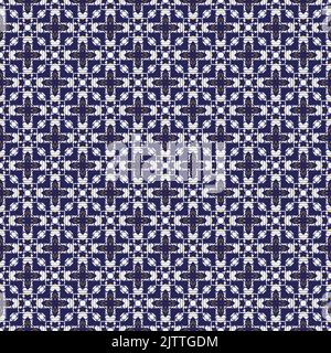 Mehrfarbige nahtlose Mustertextur und Vorlage. Mehrfarbig. Farbenfrohe ornamentale Grafik-Dessin. Farbige Mosaikornamente. Vektorgrafik. EP Stock Vektor