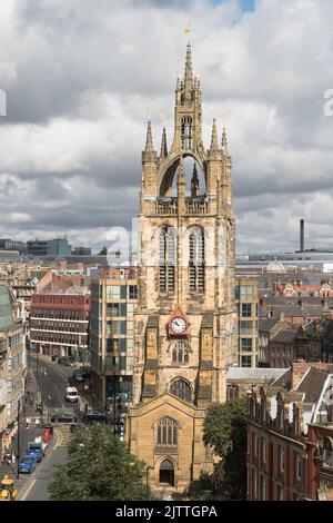 Newcastle Cathedral, The Cathedral Church of St. Nichola, Newcastle upon Tyne, England, Großbritannien Stockfoto