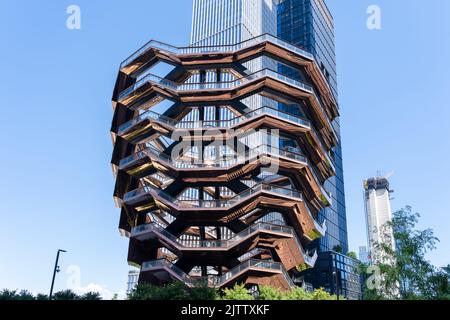 Schiff in New York City, USA. Stockfoto