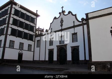 Kloster der Heiligen Maria der Hoffnung, Konvento de Nossa Senhora da Esperanca, Campo de Francisco, Ponta Delgada, Sao Miguel, Azoren, Portugal Stockfoto