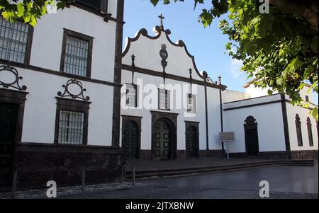 Kloster der Heiligen Maria der Hoffnung, Konvento de Nossa Senhora da Esperanca, Campo de Francisco, Ponta Delgada, Sao Miguel, Azoren, Portugal Stockfoto