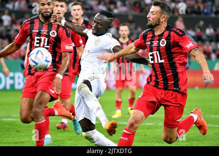 DFB Cup, 1. Runde, Rhein Energie Stadion Köln; Viktoria Köln - FC Bayern München; Sadio Mané Stockfoto