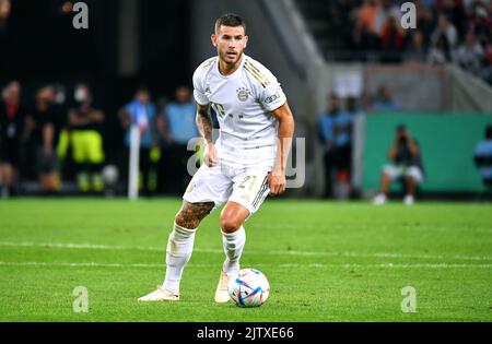 DFB Cup, 1. Runde, Rhein Energie Stadion Köln; Viktoria Köln - FC Bayern München; Lucas Hernandez Stockfoto