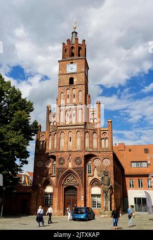 Altes Rathaus, Brandenburg an der Havel, Deutschland Stockfoto