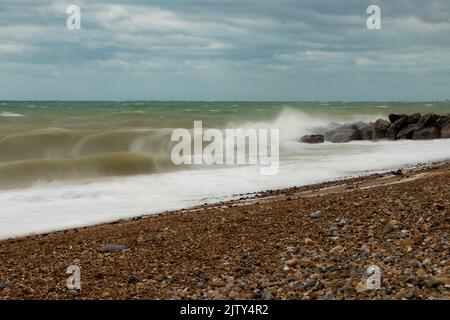 Littlehampton Strand Stockfoto