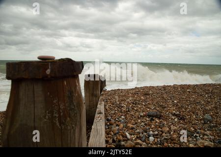 Littlehampton Strand Stockfoto