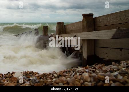 Littlehampton Strand Stockfoto