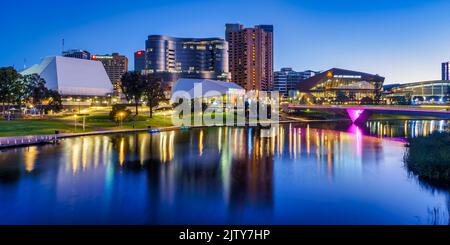 Adelaide Festival Theatre und Convention Center Stockfoto