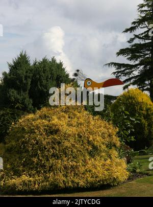 Norland, Großbritannien. 2.. September 2022. Das jährliche Vogelscheuche-Festival in Norland findet unter dem Motto „Kinderfavoriten“ statt. Norland, West Yorkshire, Großbritannien. Kredit: Barbara Cook/Alamy Live Nachrichten Stockfoto