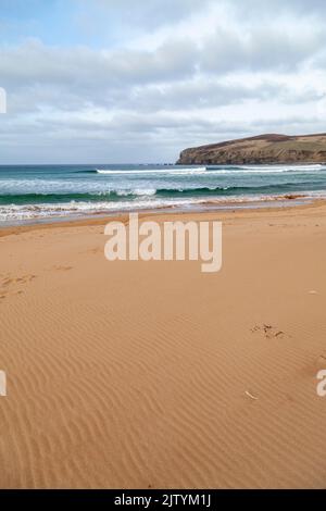 Melvich Beach an der Nordküste 500 im schottischen Hochland, Schottland Stockfoto