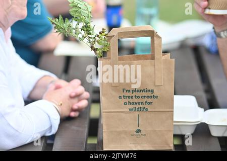 BBC Gardeners' World Autumn Fair im Audley End House and Gardens, Saffron Walden, Nr Cambridge, Essex, Großbritannien. 2.. September 2022. Stockfoto