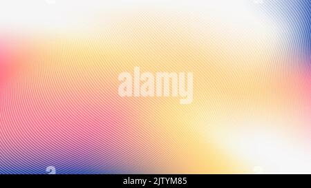 Abstrakter, unscharfer Hintergrund in Pastellfarben mit gewellter Linienstruktur. Vektorgrafik Stock Vektor