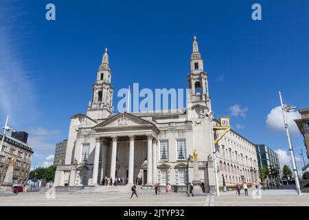 Leeds Civic Hall, Millenium Square, Leeds, West Yorkshire, Großbritannien. Stockfoto