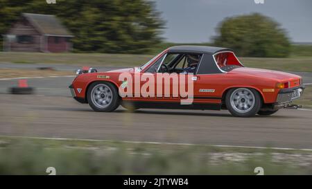 Couse de voiture de Sport Circuit d'Abbeville Stockfoto