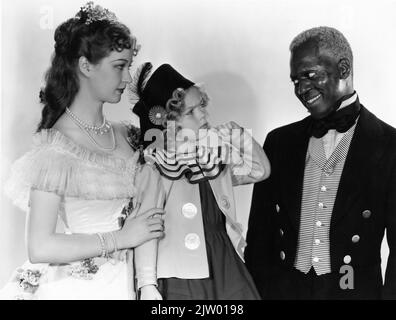 EVELYN VENABLE SHIRLEY TEMPLE und BILL 'BOJANGLES' ROBINSON in THE LITTLE COLONEL 1935 Regisseur DAVID BUTLER nach der Geschichte von Anne Fellows Johnson Kostümdesign William Lambert Produzent Buddy G. DeSylva Fox Film Corporation Stockfoto