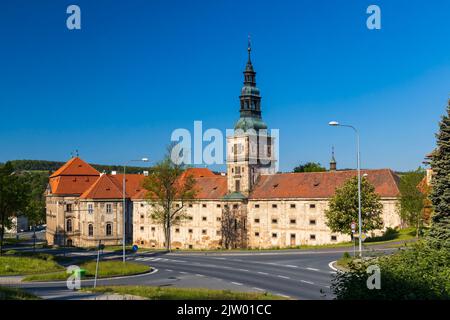 Zisterzienserkloster Plasy in Westböhmen, Tschechische Republik Stockfoto