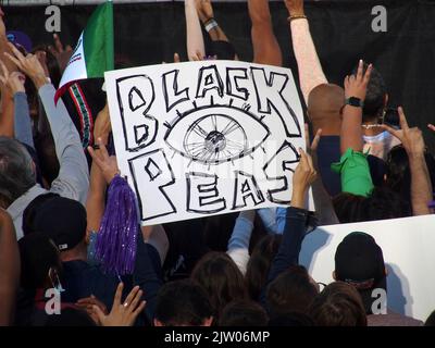 2. September 2022, New York, New York, USA: 2. September, 2022 NEW YORK .die Black Eyed Peas treten im New Yorker Central Park zur Good Morning America Concert Series auf. (Bild: © Bruce Cotler/ZUMA Press Wire) Stockfoto