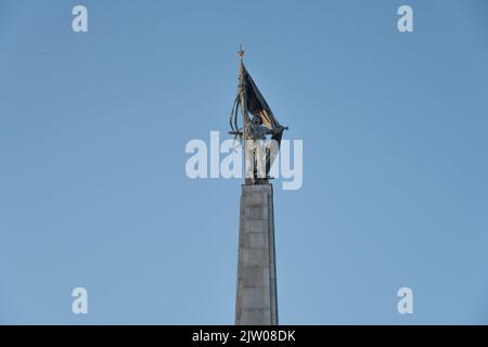 Slavin War Memorial Soldier Monument - Bratislava, Slowakei Stockfoto