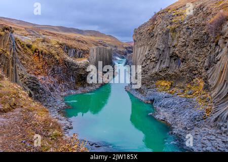 Erstaunliche Island Reisen rund um die Insel in Ring Road Stockfoto