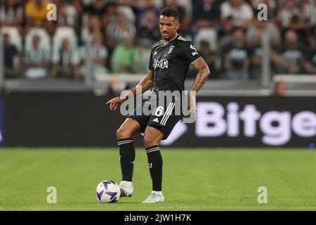 Turin, Italien, 31.. August 2022. Danilo von Juventus beim Spiel der Serie A im Allianz Stadium, Turin. Bildnachweis sollte lauten: Jonathan Moscrop / Sportimage Stockfoto