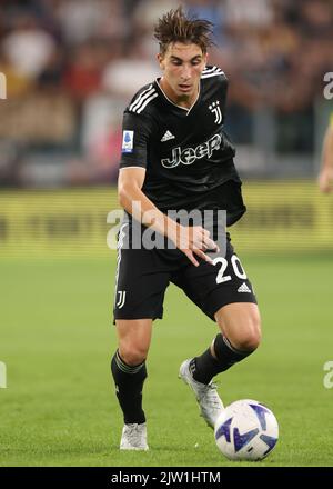 Turin, Italien, 31.. August 2022. Fabio Miretti von Juventus während des Spiels der Serie A im Allianz Stadium, Turin. Bildnachweis sollte lauten: Jonathan Moscrop / Sportimage Stockfoto