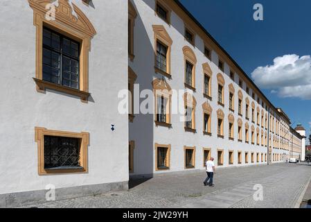 Fürstenresidenz, ehemalige Klosteranlage, erbaut 1651, Kempten (Allgäu), Bayern, Deutschland Stockfoto