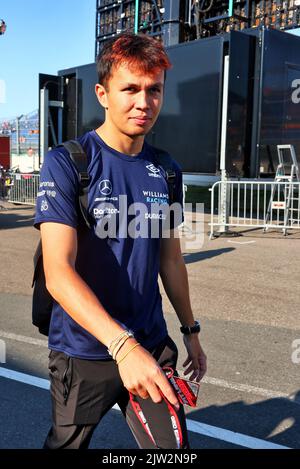 Alexander Albon (THA) Williams Racing. 03.09.2022. Formel 1 Weltmeisterschaft, Rd 14, Großer Preis Der Niederlande, Zandvoort, Niederlande, Qualifizierender Tag. Bildnachweis sollte lauten: XPB/Press Association Images. Stockfoto